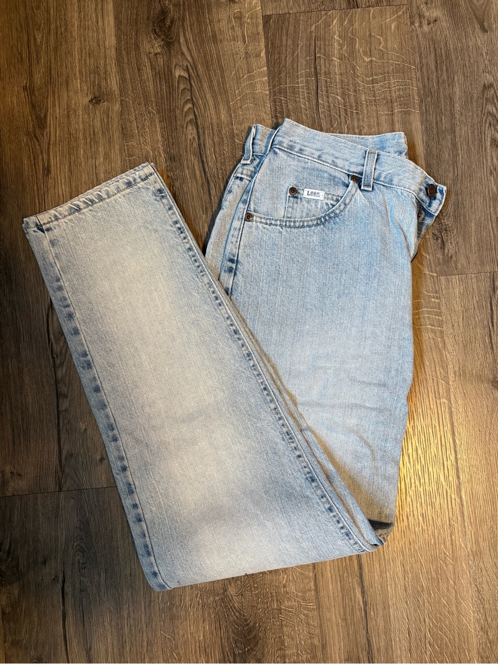 90’s Lee Women’s Light Blue “Mom” Jeans - Classic Denim